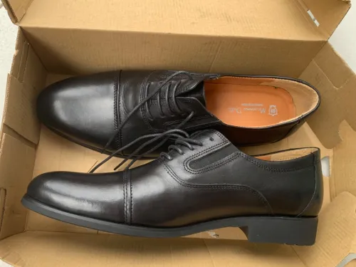 Chaussure classique Noir / Marron haute qualité