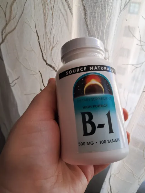 vitamine B1 500mg  100 caps 