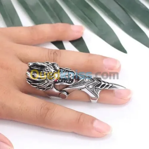 Bague dragon titanium 