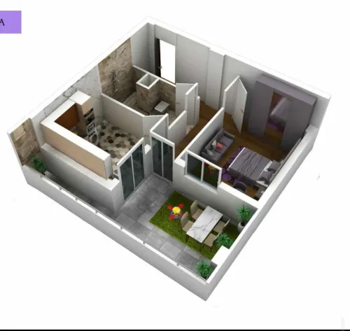 Vente Appartement Studio Alger Bordj el kiffan