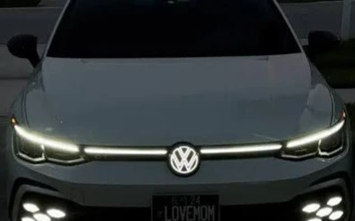 Sigle VW lumineux 