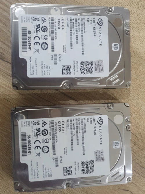 Disk Dur pour server SAS 1.2TB Segate certifier Cisco
