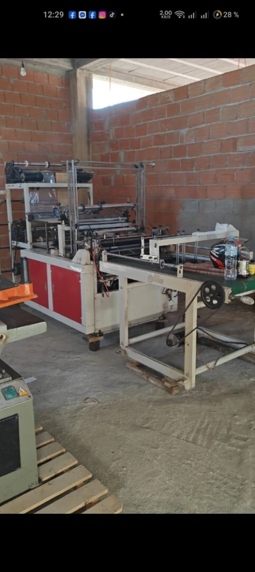 Machine de sac en plastique
