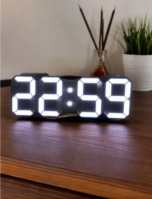 Horloge LED digitale moderne Grand affichage