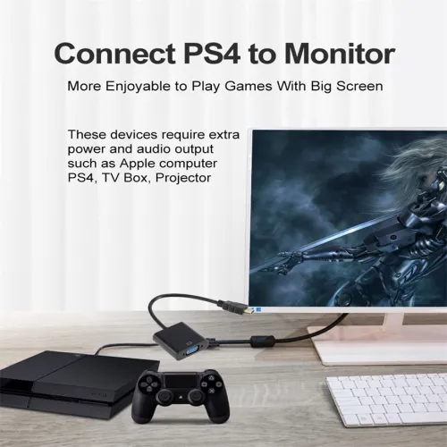 Cable hdmi vers vga 