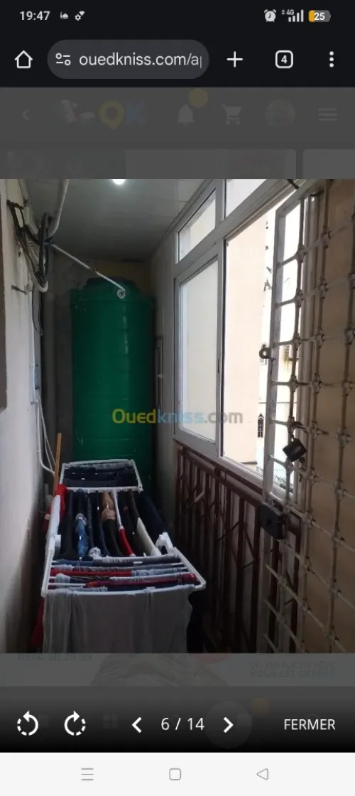 Location Appartement F2 Alger Tessala el merdja