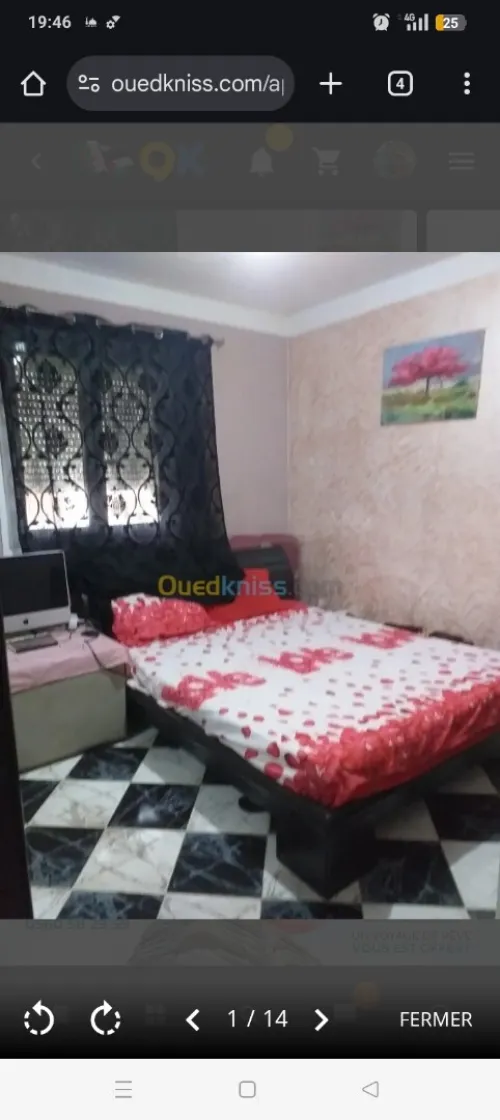 Location Appartement F2 Alger Tessala el merdja