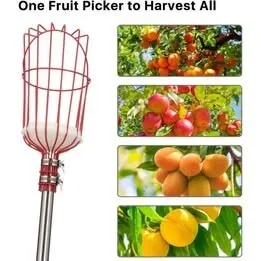 عصا قطف الفواكه الطويلة (Fruit Picker Tool)