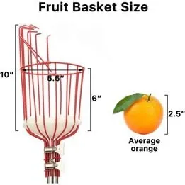 عصا قطف الفواكه الطويلة (Fruit Picker Tool)