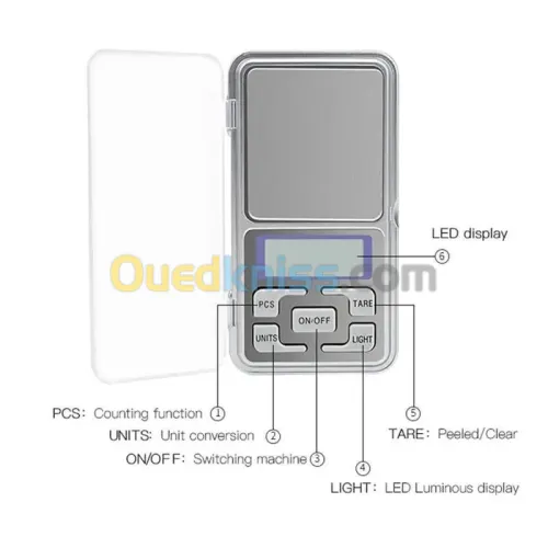 Pocket Scale (ميزان لقياس الاوزان الصغيرة )