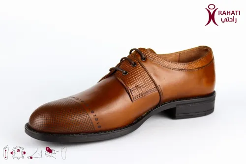 RAHATI Chaussure Orthopédique de Confort Derby 1 Classique "HDTHER13" حذاء طبي