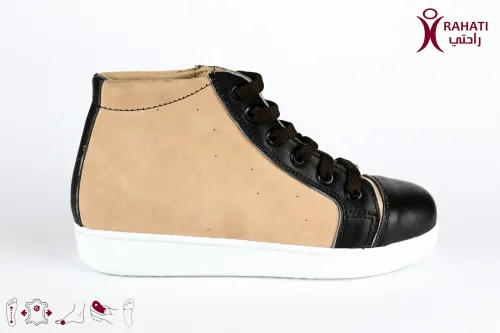 RAHATI ORTHOPÉDIE Chaussure Volume Spécial Port D'Orthèse "HDENF13"حذاء للأطفال
