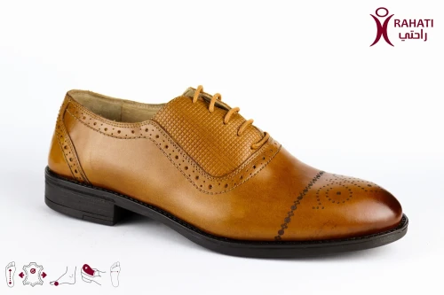 RAHATI Chaussure Orthopédique de Confort Derby 2 Classique"HDTHER16" حذاء طبي