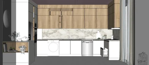 Conception 3D de dressing, cuisine et meubles sur mesure