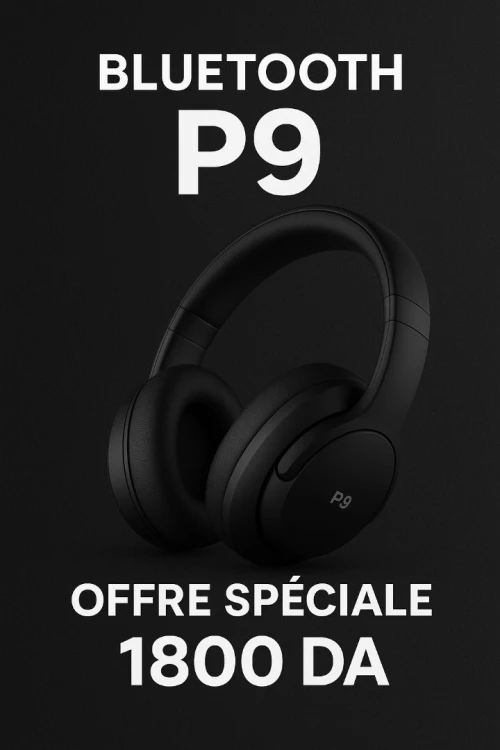 Casque p9 bluetooth sans fil 