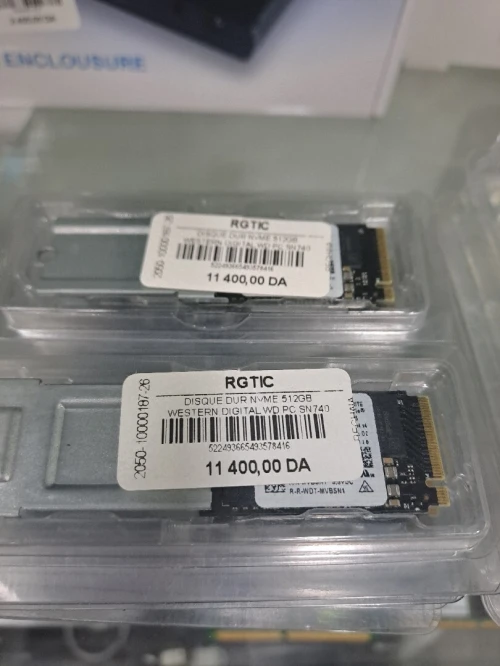 DISQUE DUR WD NVME 512 GB
