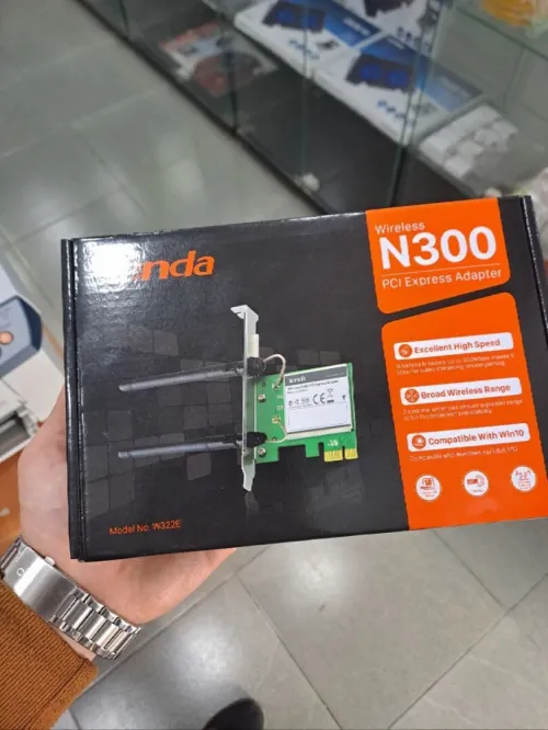 CARTE WIFI PCI EXPRESS TENDA W322E N300 2 ANTENNES