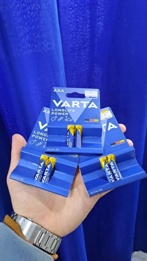 PILE VARTA LONGLIFE AAAX2 LR03 1.5V MICRO 4903 MN2400