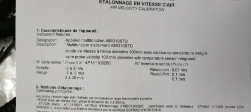 Analyseur multi fonction KIMO 310