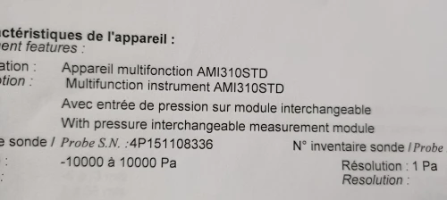 Analyseur multi fonction KIMO 310