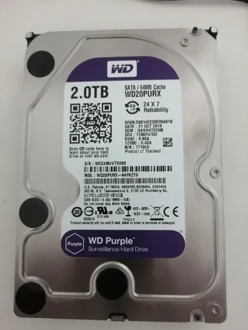 Hdd SATA 2 To