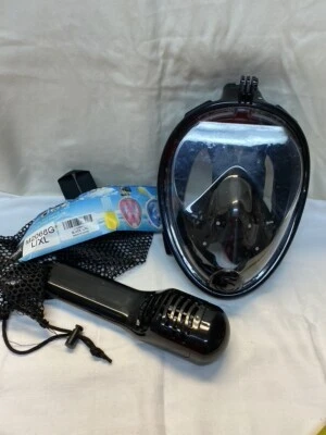 Full face snorkel mask taille L / Xl couleur noir