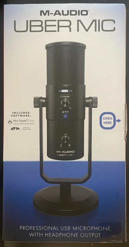 ****PROMO*****Micro M-Audio Uber MIC USB****PROMO*****