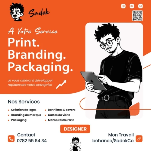 GRAPHIC DESIGNER | Création de Logos & Branding Professionnel