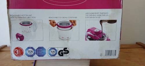 Vend Sorbetière Machine à glace SilverCrest allemande SECM 12 A1 - Neuf Cabas SilverCrest  Neuve Cabas