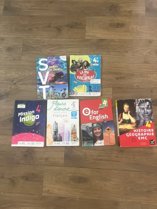 Manuels programme français