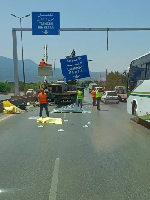 Travaux de signalisation horizontale et verticale traçage et marquag des routee du route