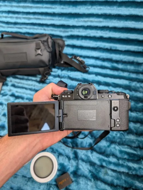 FUJIFILM X-S10 avec 2 objectifs et accessoires