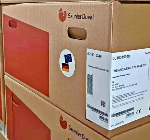 Chaudière murale Saunier Duval F25 kw à Ventouse - Fabrication française