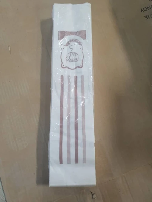 Sac en papier kraft  vergie (sac croissant-sandwich-burger-pain-pharmacie)