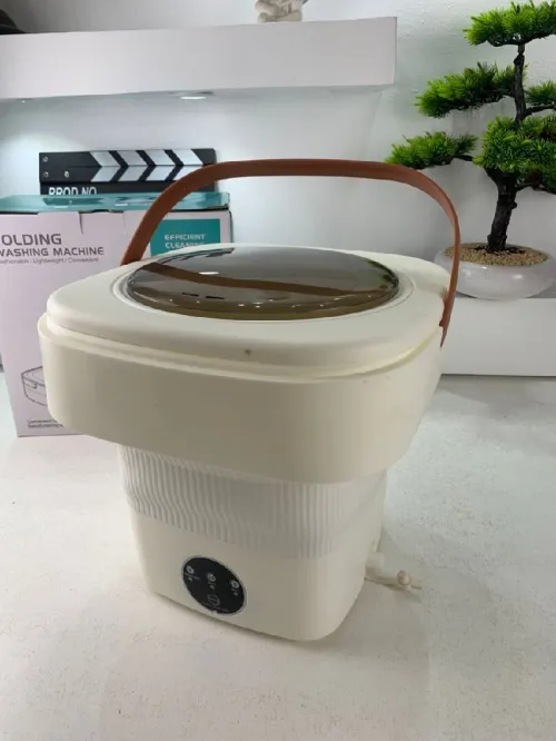 Mini Machine à Laver Pliable et Portable 3 Modes avec Fonction Déshydratation غسالة ملابس محمولة