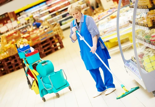 Nettoyage des grandes surfaces et magasins