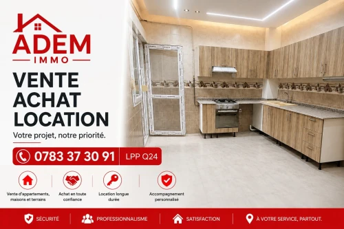 Location Appartement F4 Alger Zeralda