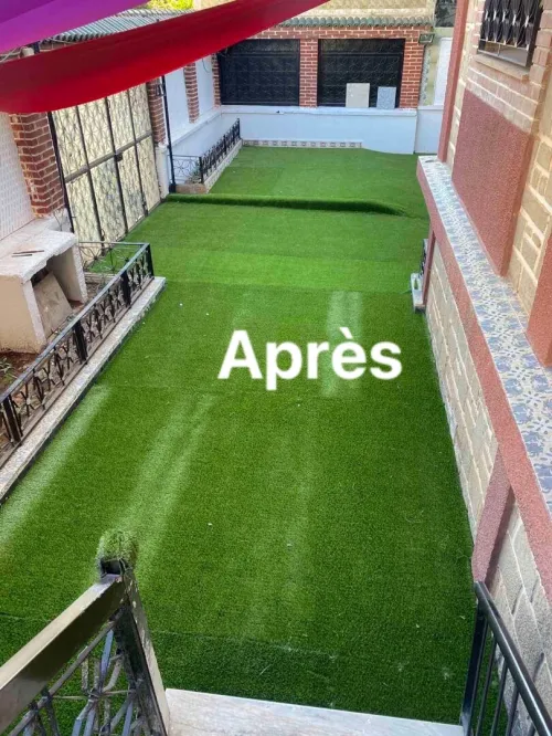 Creche aire de jeu روضة الأطفال gazon