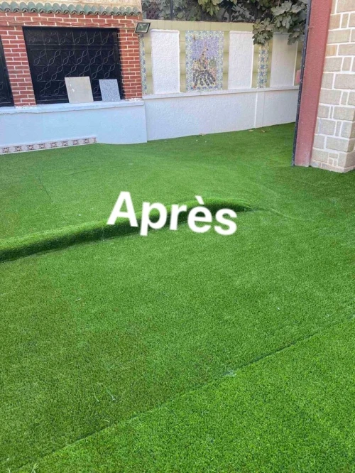 Creche aire de jeu روضة الأطفال gazon