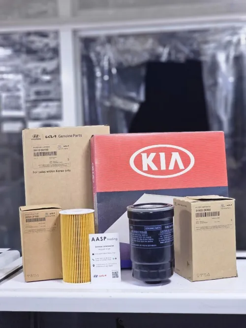 Filtre à air - filtre a huile  - - Filtre à carburant ( hyundai + kia )  ASSP