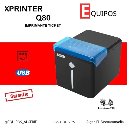 IMPRIMANTE THERMIQUE TICKET DE CAISSE XPRINTER Q80