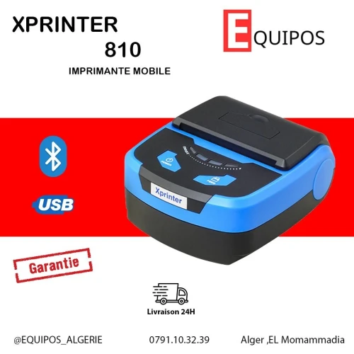 IMPRIMANTE THERMIQUE PORTABLE BON DE LIVRAISON XPRINTER 810