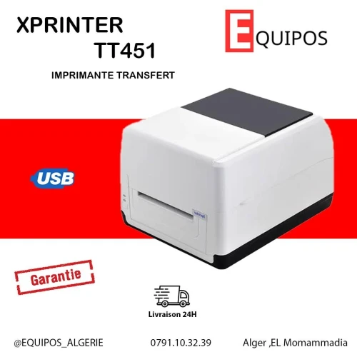 IMPRIMANTE TRANSFERT THERMIQUE XPRINTER TT451