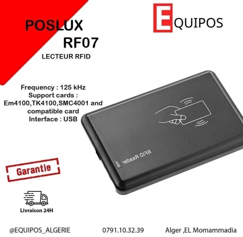 LECTEUR RFID 125KHZ POSLUX RF-07