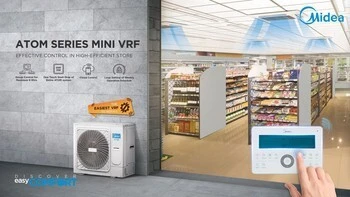 Climatiseur centralisée 1/2/3/4/5/6 sortie midea 