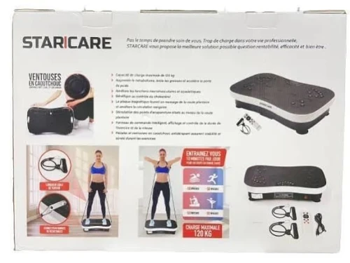 Starcare APPAREIL DE MASSAGE VIBRANTE ET AMINCISSANTE (POWER PLATE)