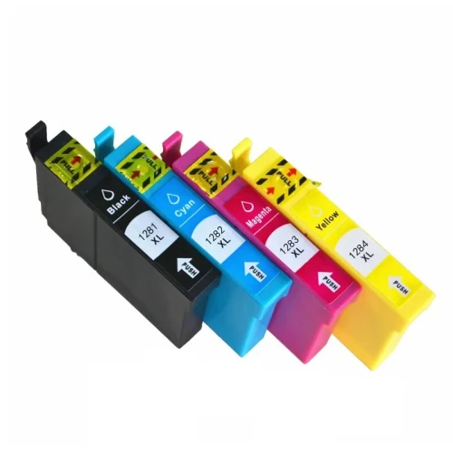 CARTOUCHE Epson T1281/T1282/T1283/T1284 (Black, Cyan, Magenta, Yellow)