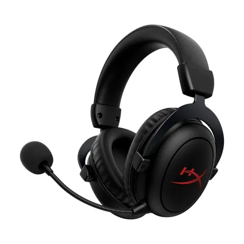 PROMO RAMADAN CASQUE GAMING HyperX Cloud Core Wireless - haut-parleurs de 53 mm, 2,4 GHz, Bluetooth, DTS Headphone:X, jusqu'à 80 heures d'autonomie, pour PC
