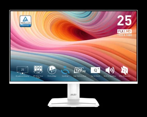 MONITEUR MSI PRO MP251W E2 24.5" - FULL HD 1080P, 120HZ