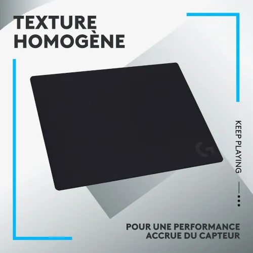 TAPIS SOURIS GAMING LOGITECH G740 L 460 x 400 MM